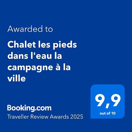 Chalet Les Pieds Dans L'Eau La Campagne A La Ville Saint-Doulchard Eksteriør bilde