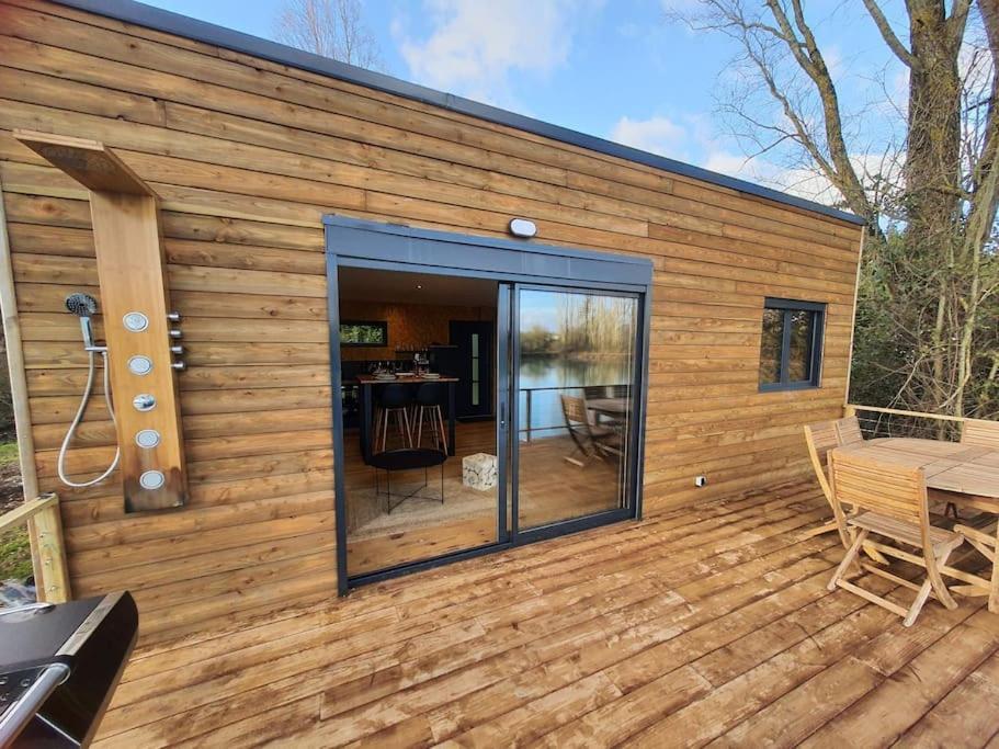 Chalet Les Pieds Dans L'Eau La Campagne A La Ville Saint-Doulchard Eksteriør bilde