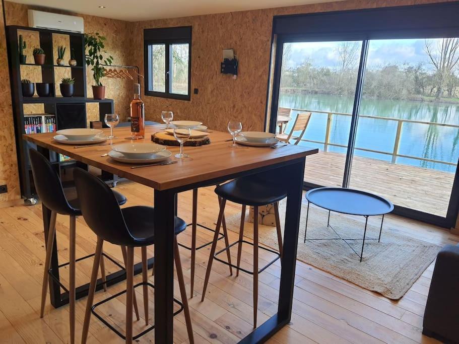 Chalet Les Pieds Dans L'Eau La Campagne A La Ville Saint-Doulchard Eksteriør bilde