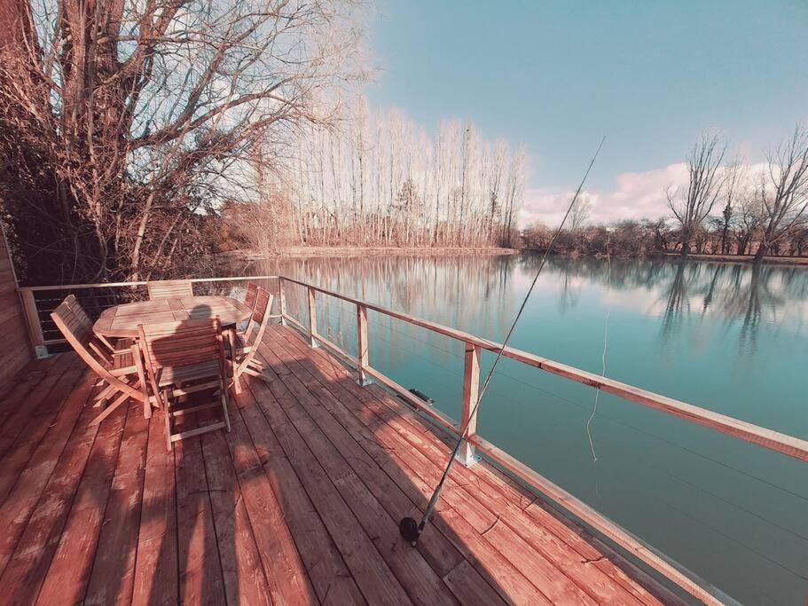 Chalet Les Pieds Dans L'Eau La Campagne A La Ville Saint-Doulchard Eksteriør bilde