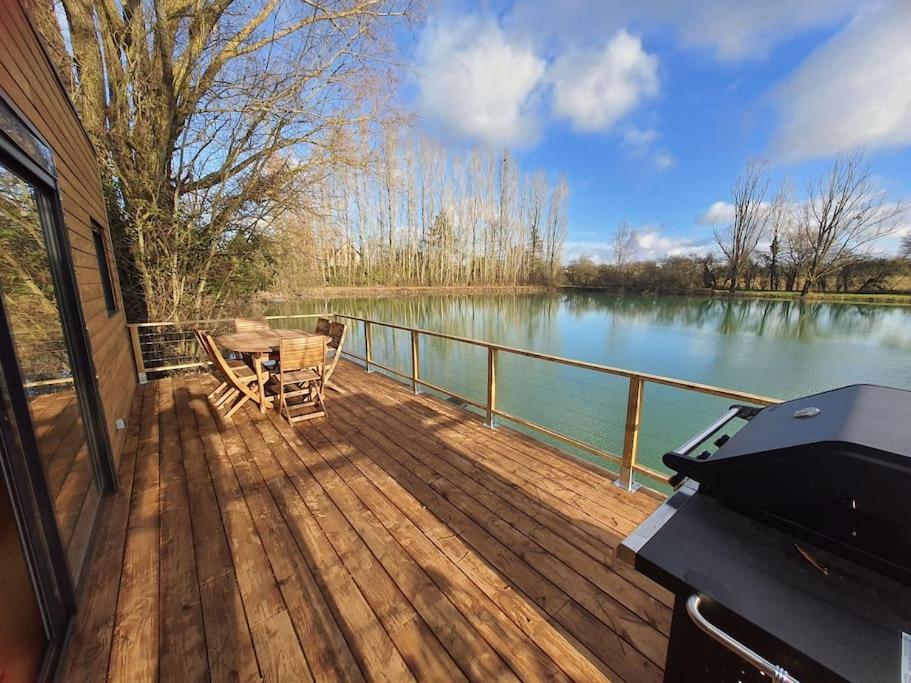 Chalet Les Pieds Dans L'Eau La Campagne A La Ville Saint-Doulchard Eksteriør bilde