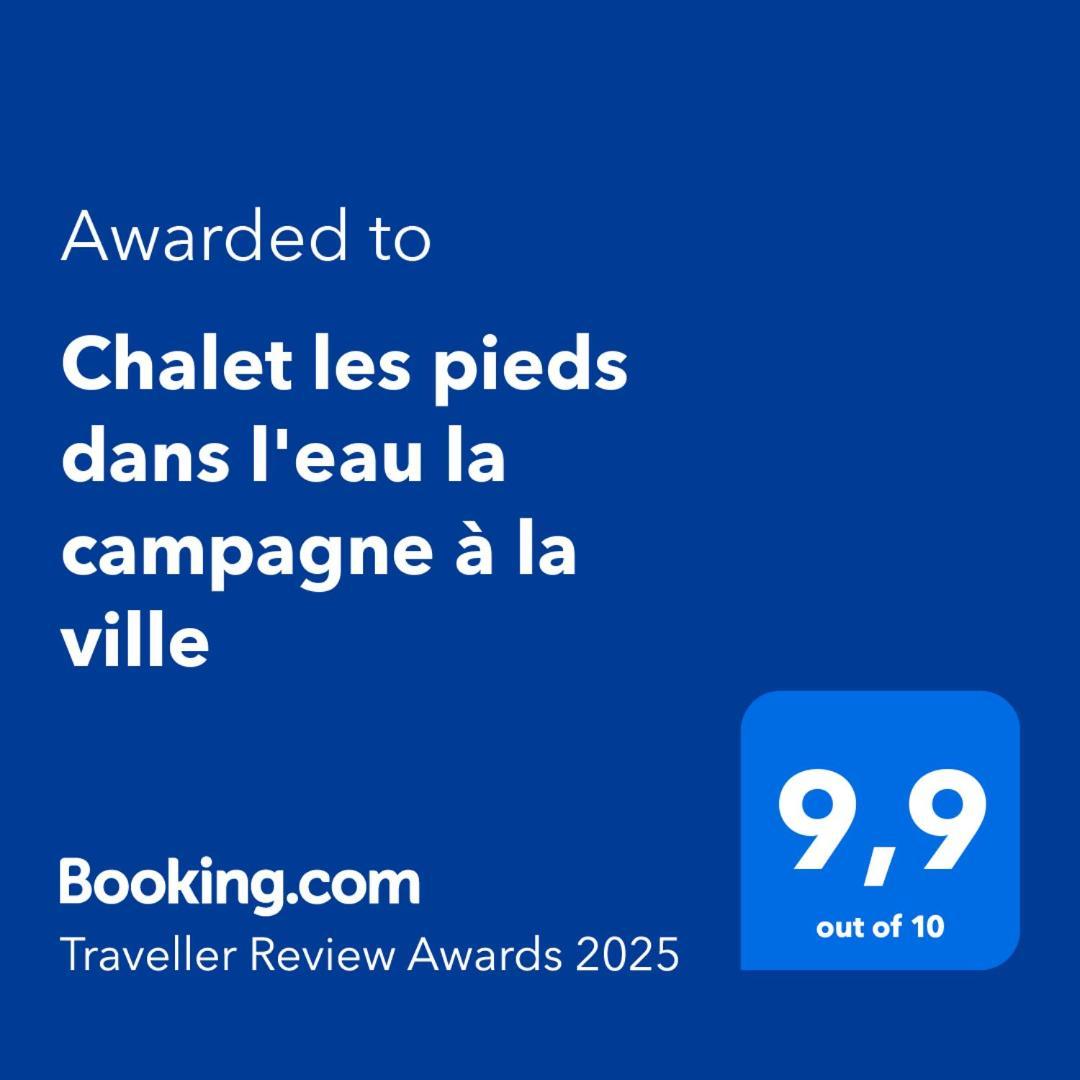 Chalet Les Pieds Dans L'Eau La Campagne A La Ville Saint-Doulchard Eksteriør bilde